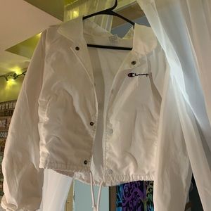 Cropped champion windbreaker
